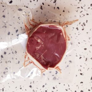 Tournedos filet bardé de bœuf – 200g